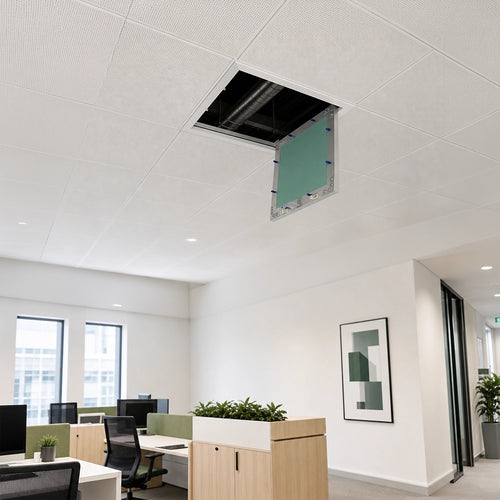 300x300mm Plasterboard Access Panel with Aluminium Frame Inspection Hatch