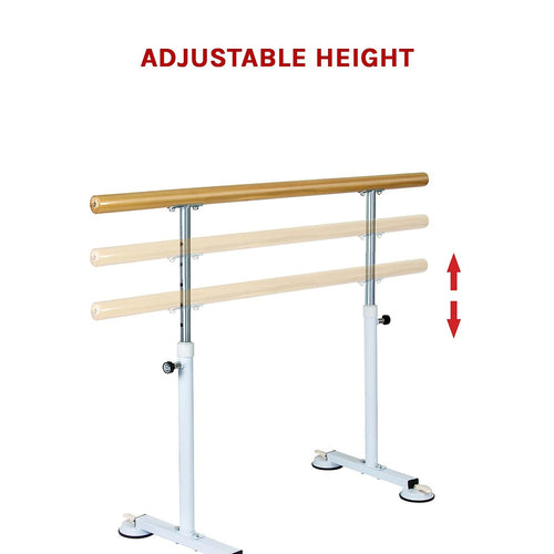 Portable Ballet Bar Stretch Barre Dance Freestanding 1.5M 