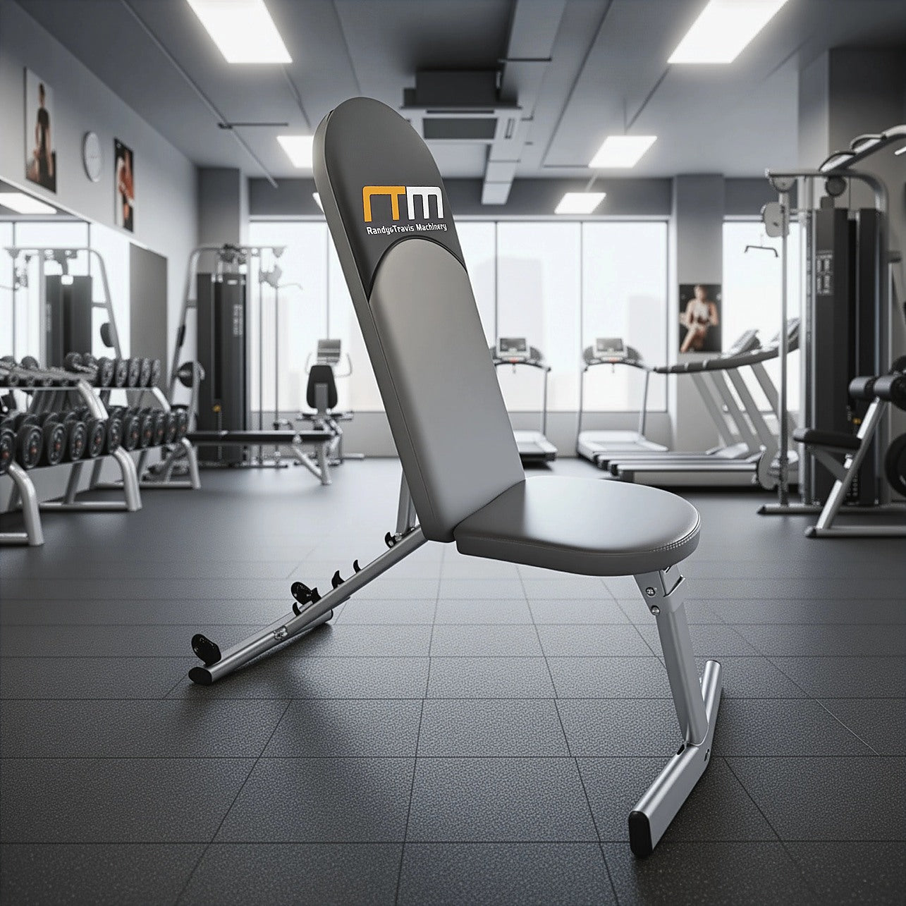 FID Flat Incline Decline Adjustable Bench Press Exercise Easy