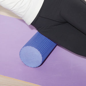 45 x 15cm Physio Yoga Pilates Foam Roller - Blue