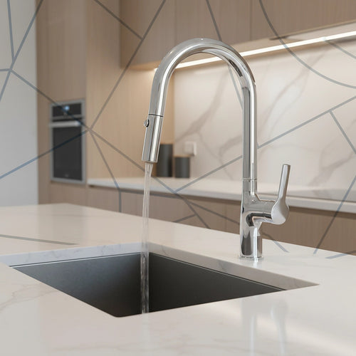 Kitchen Laundry Bathroom Basin Sink Mixer Tap – Pull Out Faucet in Chrome