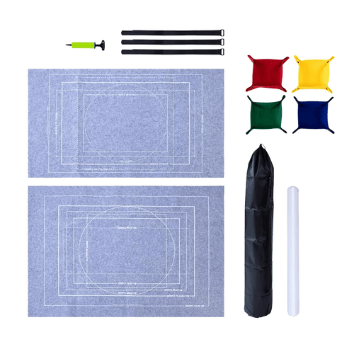 Puzzles Rollers 2 Sets Table Jigsaw Puzzles Felt Mat Board Inflator Puzzle Blanket