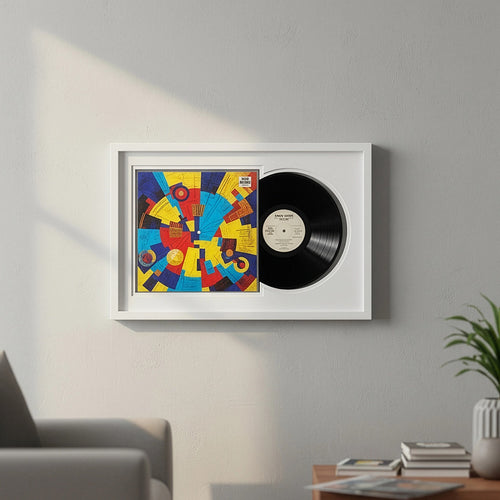 Vinyl Album Frame – LP Record Display Frame for Wall Mount or Desktop Music Artwork Décor