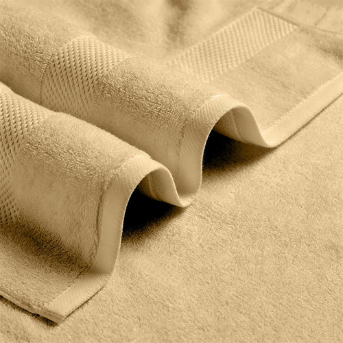 500 GSM Cotton Bath Towels 4 Pack Beige