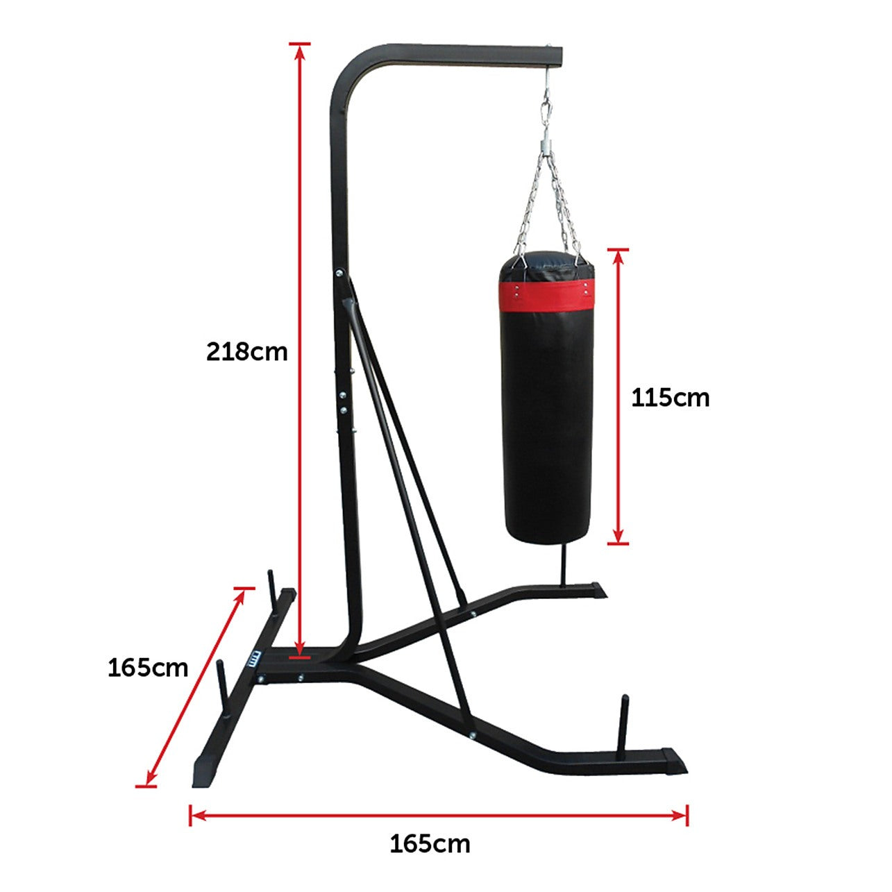 Heavy duty freestanding punch bag sales