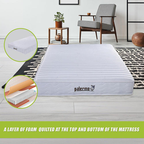 Contour Encased Coil Queen Mattress - CertiPUR-US Certified Foam
