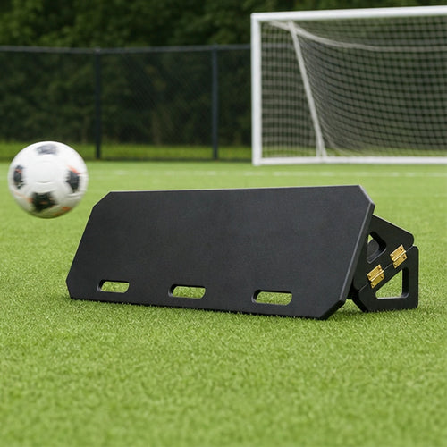 100cm Foldable Soccer Bounce Board Kickback Trainer with Adjustable Rebound Angles