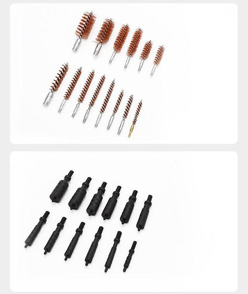 Universal Barrel All-purpose Gun Cleaning Kit for Rifle Pistol Shotgun Muzzleloader