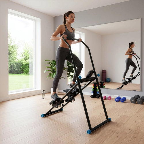 Vertical Climber Stair Stepper Machine – Full Body Home Gym Fitness Equipment for Cardio and Strength