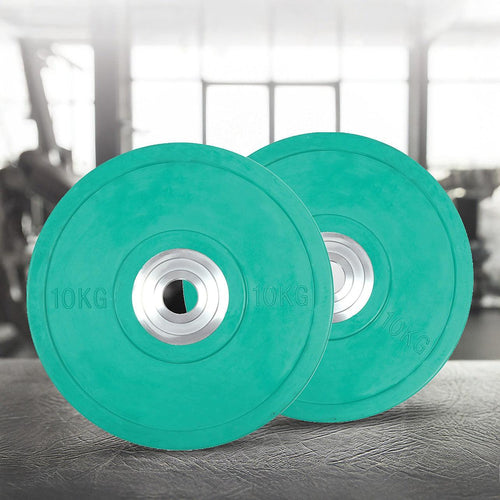 2x10kg PRO Olympic Rubber Bumper Weight Plate