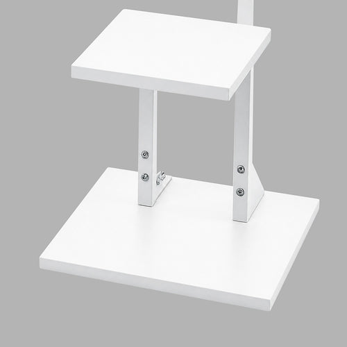 6 Tier Bookshelf Corner Bookcase Storage Rack