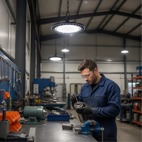 200W LED High Bay Light 20000lm UFO Warehouse Workshop Lamp