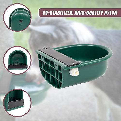 4L Water Trough Bowl with Automatic Float Valve 