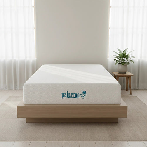 Single 25cm Gel Memory Foam Mattress – Dual-Layer Support with Cooling CertiPUR-US® Foam for Restful Sleep