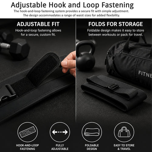 Hip Thrust Belt for Dumbbells & Kettlebells Glute Workout