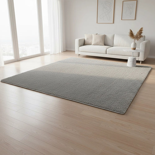 230x200cm Large Shaggy Floor Rug Area Carpet – Grey Soft Mat for Bedroom or Living Room Comfort