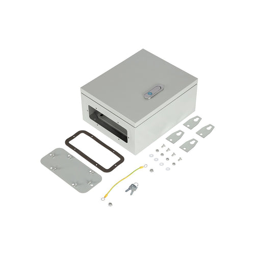 300x250x140mm Carbon Steel Electrical Enclosure Box IP65 Wall Mounted