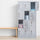 12-Door Locker – Grey Standard Lock with 2 Keys | Secure Storage for Office, Gym, School