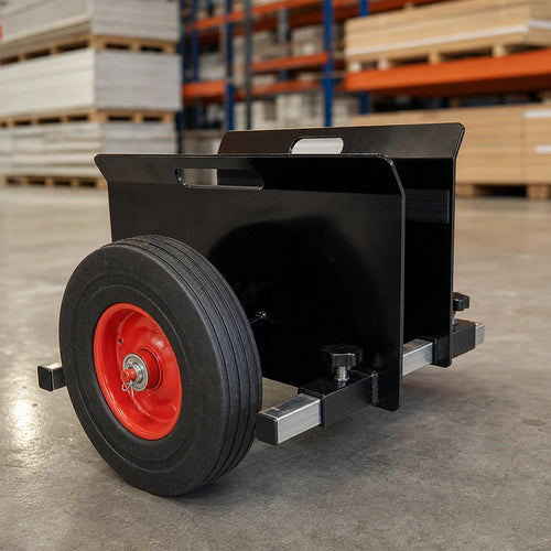 Panel Dolly 453kg Load Capacity Adjustable Clamp Drywall Cart