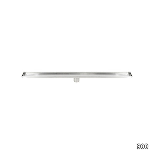 90cm Tile Insert Stainless Steel Grate Drain w/Centre outlet Floor Waste 
