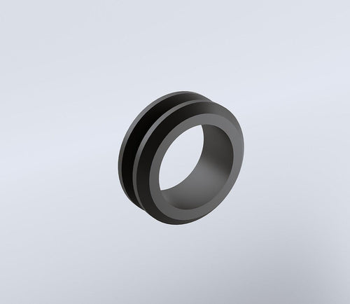 90cm Frameless Diamond Shower Screen with Black Channels and Brass Hinges & Round Handle