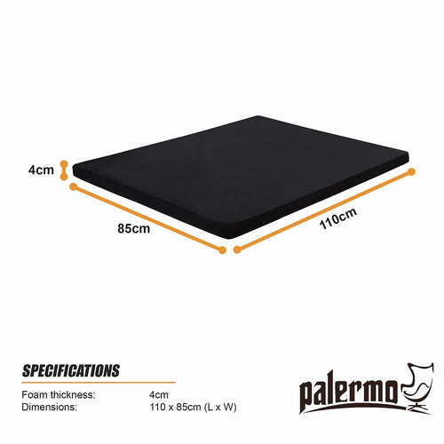 110CM XL Pet Bed Mattress Dog Cat Memory Foam Pad Mat Cushion