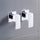 Bathroom Shower Bath Hot and Cold Square Mixer WATERMARK Certified - Chrome