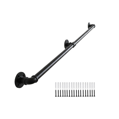 2m Handrail Stair Rail Grab Balustrade Staircase Banister with Installation Kit