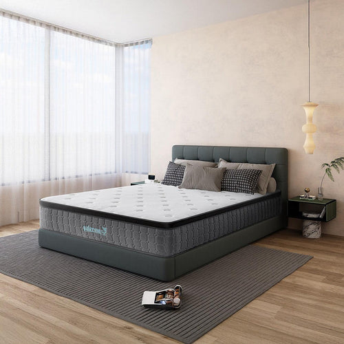 Mattress Single Euro Top Pocket Spring Motion Isolation CertiPUR-US Certified