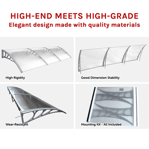 DIY Outdoor Awning Cover - 1 x 3m
