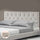 Queen Linen Fabric Deluxe Headboard Bedhead in Beige