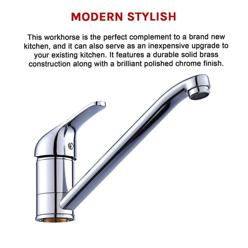  Basin Mixer Tap Faucet -Kitchen Laundry Bathroom Sink
