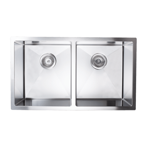 775x450mm Stainless Steel Handmade 1.5mm Sink with Waste in Stainless Steel with brushed finish Finish