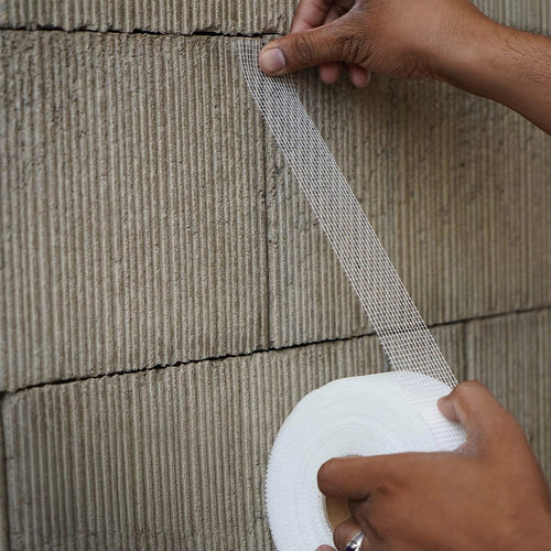 24-Pack Fibreglass Plasterboard Joint Tapes – 50mm x 90m Self-Adhesive Drywall Mesh Rolls for Strong Seam Repairs