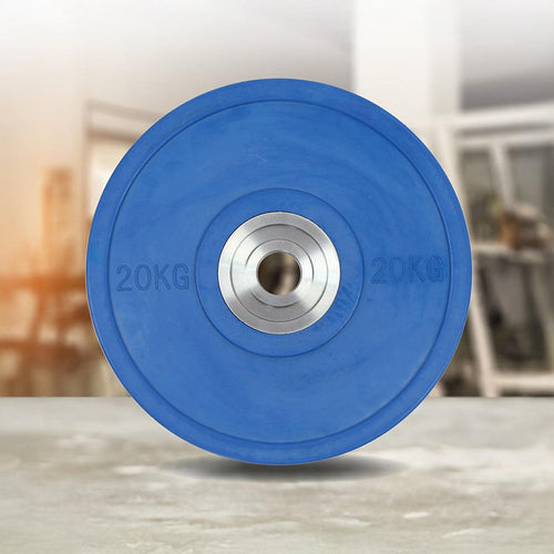 20kg PRO Olympic Rubber Bumper Weight Plate