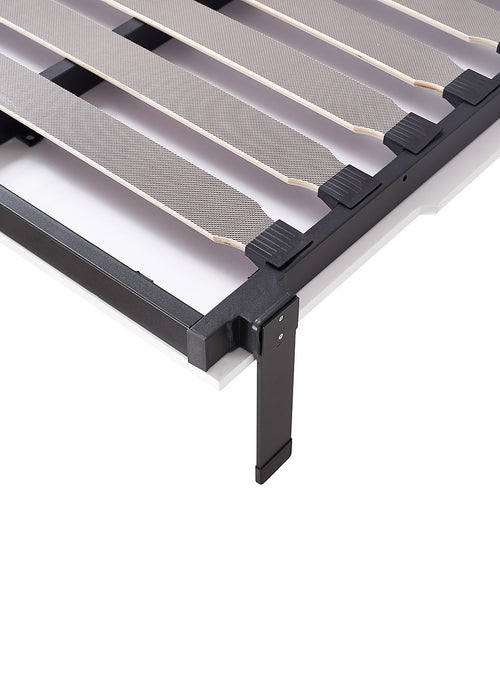 Single DIY Wall Bed Hardware Kit with Black handle – Frame & Mechanism for Custom Build