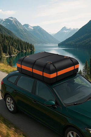 600L Car Roof Bag Cargo Carrier – Large Waterproof Rooftop Luggage Rack Storage