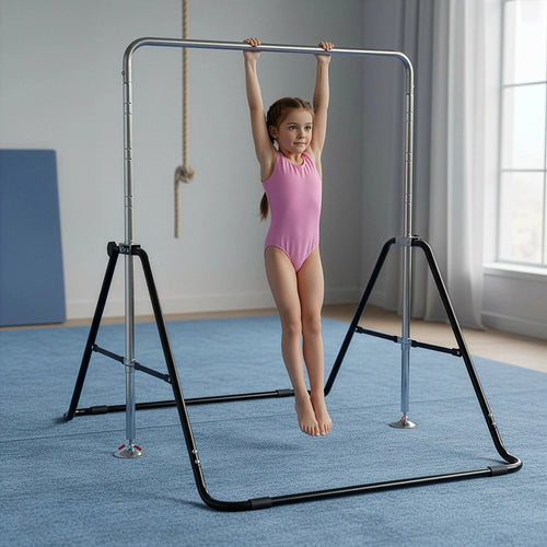 Black Kids Gymnastics Bars – Training Horizontal Monkey Kip Bar