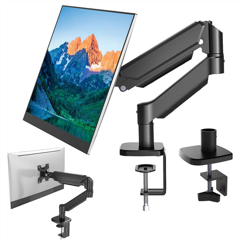 Monitor Arm 24-40 Inch Gas Spring Desk Mount VESA Monitor Stand