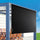 Retractable Straight Drop Awning Screen - Black - 3x2.5m 