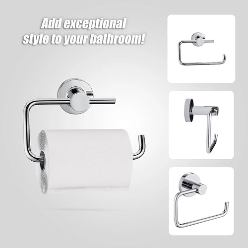 Classic Chrome Toilet Paper Holder Bathroom   