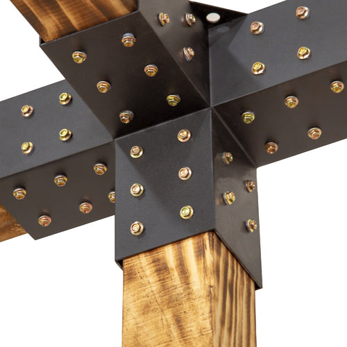 DIY Pergola Kit – Double Set with Brackets
