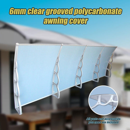 1.5 x 4m DIY Outdoor Awning Cover