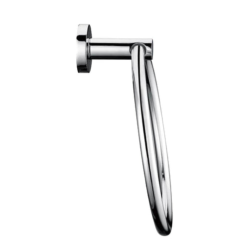 Classic Chrome Towel Bar Rail Ring Bathroom 