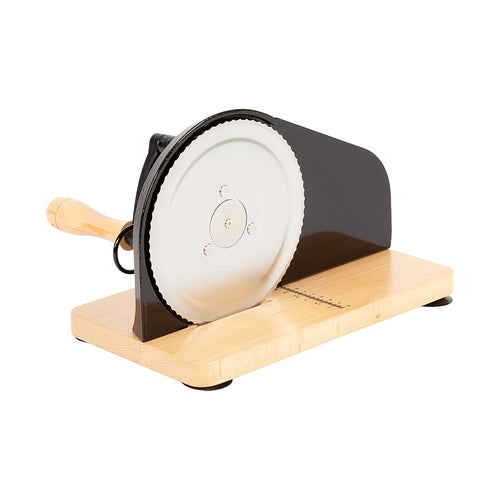 Manual Bread Slicer for Homemade Sourdough with Conveyor Guide