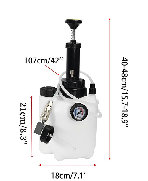 3L Transmission Oil Filler Pump Tool – Manual ATF Filling System with 8pc Adaptors