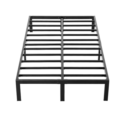 King Single Metal Bed Frame Full Steel Heavy Duty