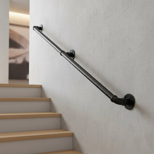 2m Handrail Stair Rail Grab Balustrade Staircase Banister with Installation Kit