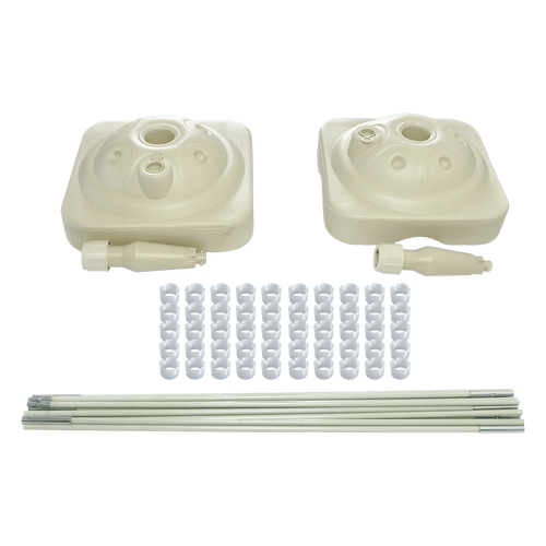 3x4m Full Set Balloon Arch Column Kit Floor Base Stand For Wedding & Party