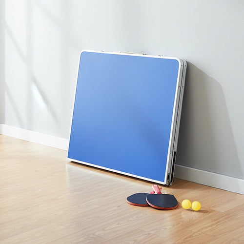 152cm Portable Tennis Table, Folding Ping Pong Table Game Set
